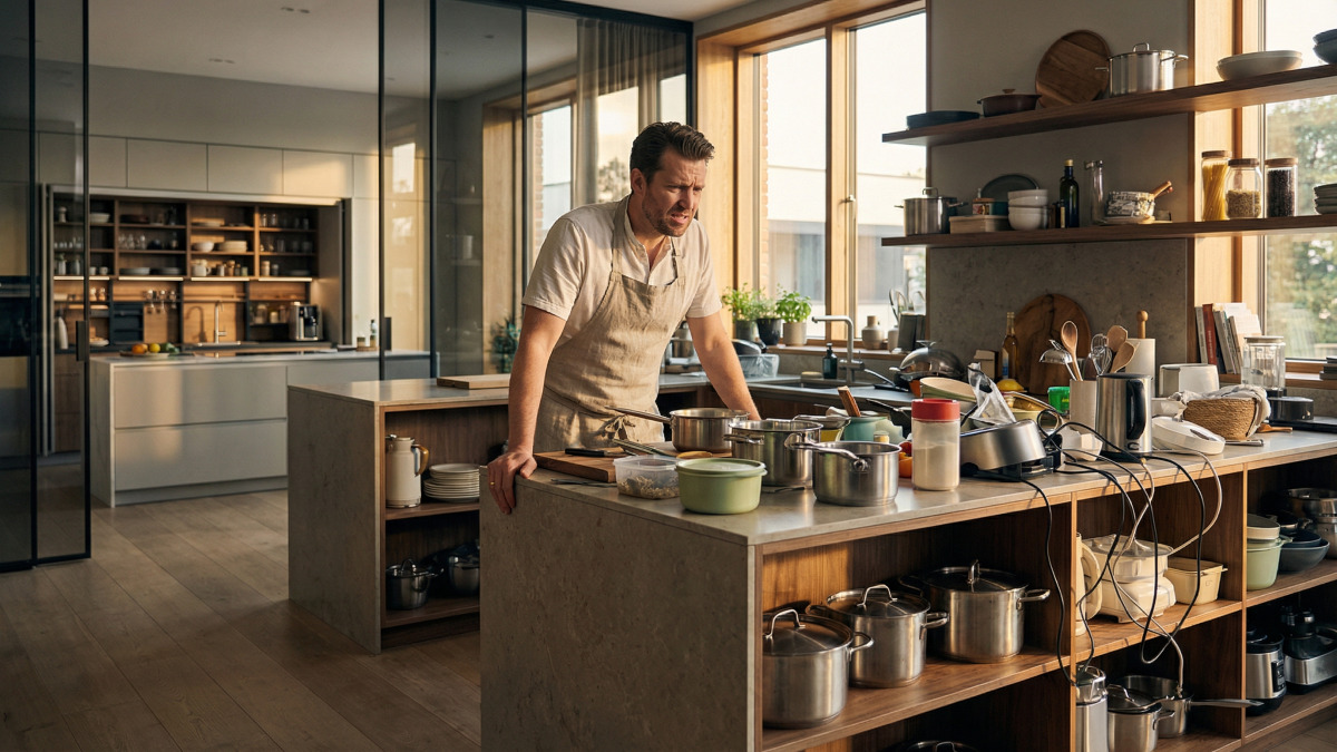 Küche einrichten wie ein Profi: Diese 7 Fehler machen fast alle – und sie kosten euch beim Kochen täglich Zeit