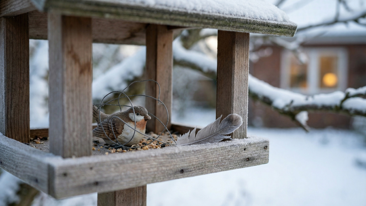 Sie wollten die Vögel füttern … ein Fehler im Vogelhäuschen fordert jeden Winter Opfer