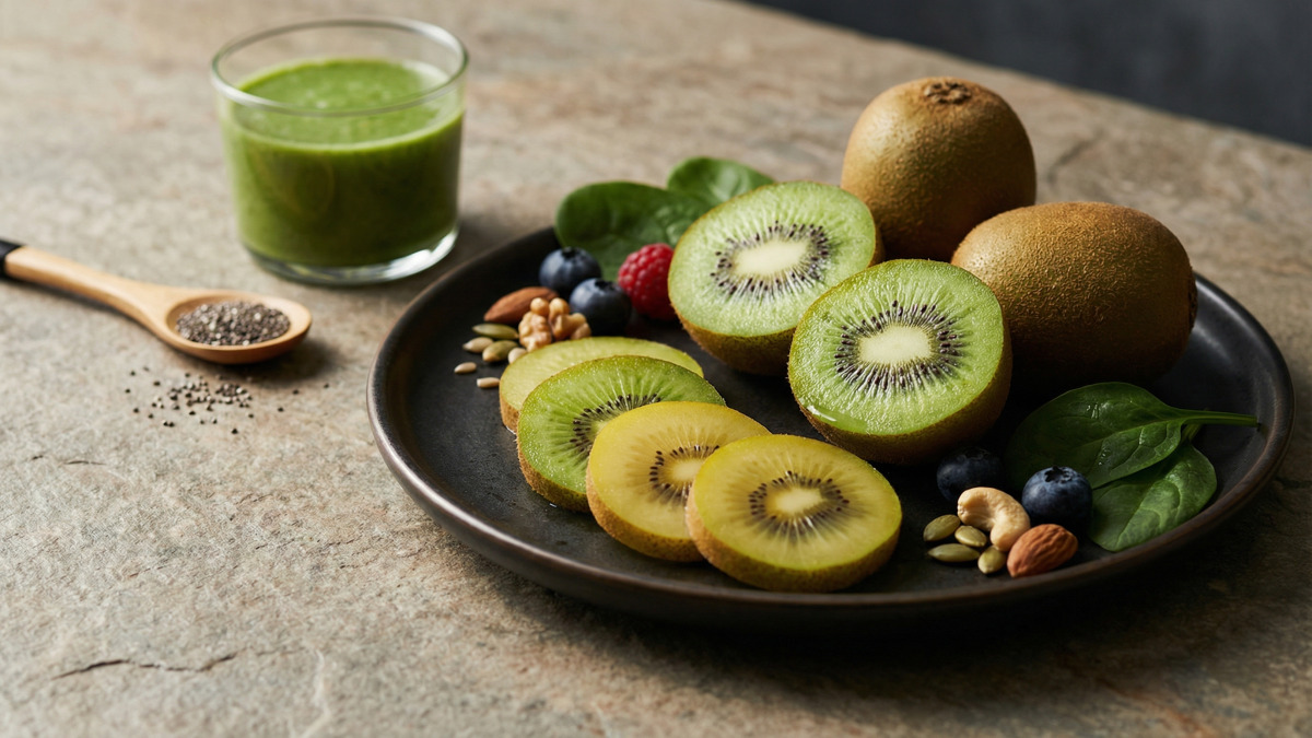 Was sind die gesundheitlichen Vorteile der Kiwi, der Frucht mit ernährungsphysiologischen Superkräften, die Sie auf Ihren Teller legen sollten?