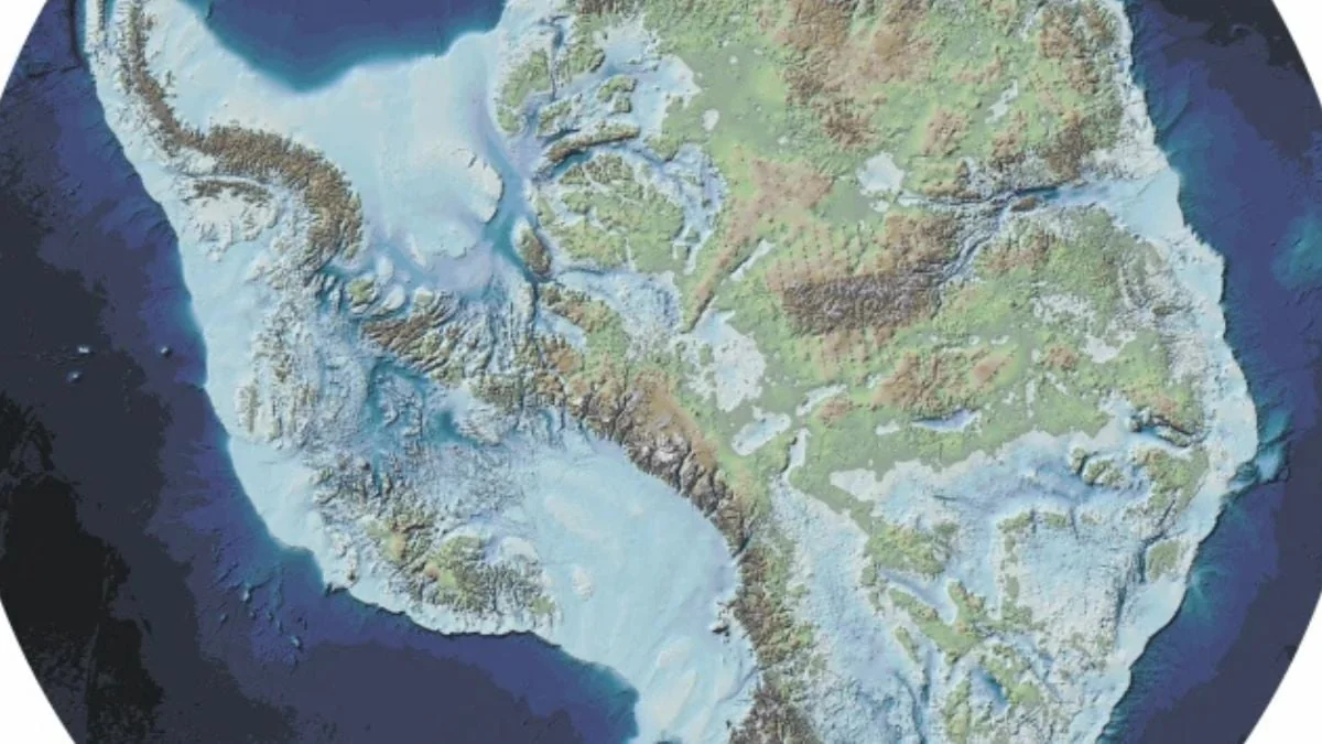 Eine neue Karte der Antarktis enthüllt eine geheimnisvolle Welt, verborgen unter Kilometern von Eis
