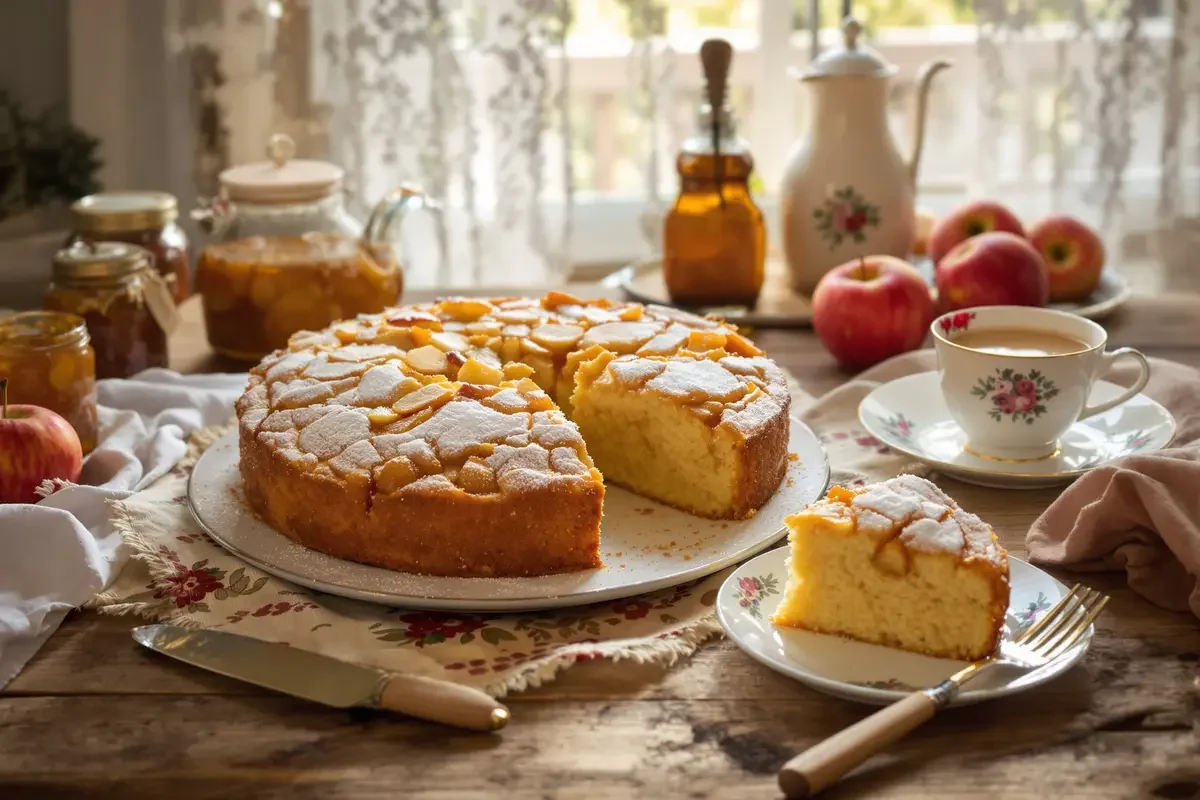 Ultra-saftiger Apfel-Joghurt-Kuchen: „Seit ich diesen Trick meiner Großmutter anwende, misslingt mir kein einziger mehr“