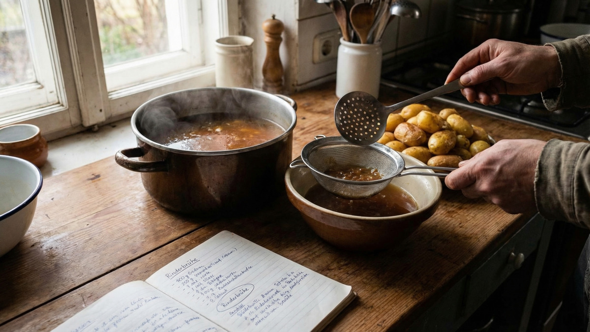 Ich koche Kartoffeln nicht mehr in Wasser: Ich habe es durch diese aromatische Brühe ersetzt