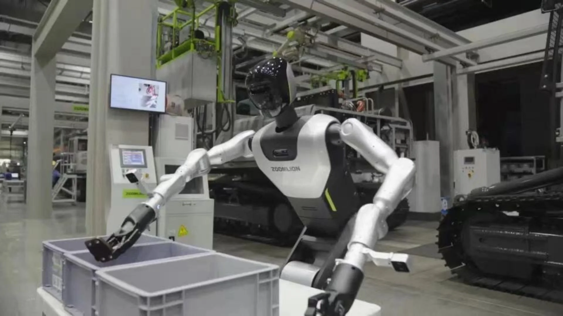 Industrielle humanoide Roboter und KI helfen Chinas Baukonzern, die Produktion zu steigern