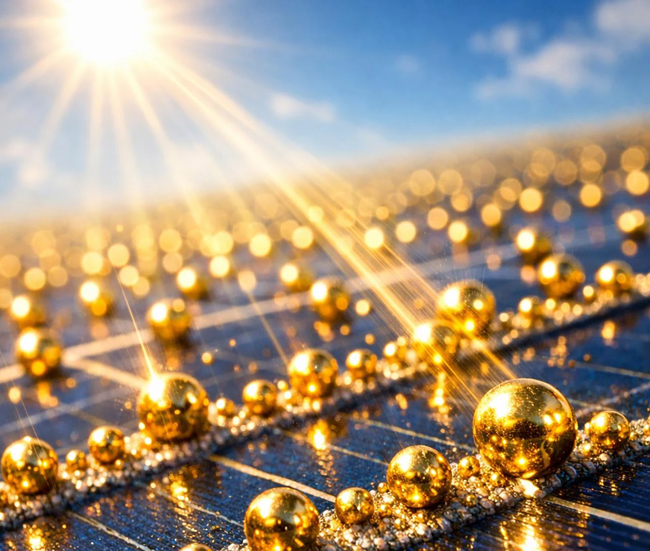 Goldkügelchen von wenigen Nanometern könnten schaffen, was Jahrzehnte der Solartechnik nicht geschafft haben